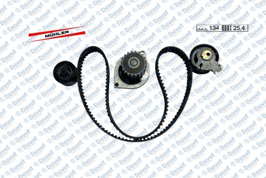 ALLES KIT 417/1 Eksantrik Rulman Kiti (Triger Seti) P1007 P206 P207 P307 P308 Partner Berlingo C2 C3 C4 C5 1.6 Y 98-> Tu5jp4  (Dayco Kayis+Alt Rulman) 134 Rp 254 H2